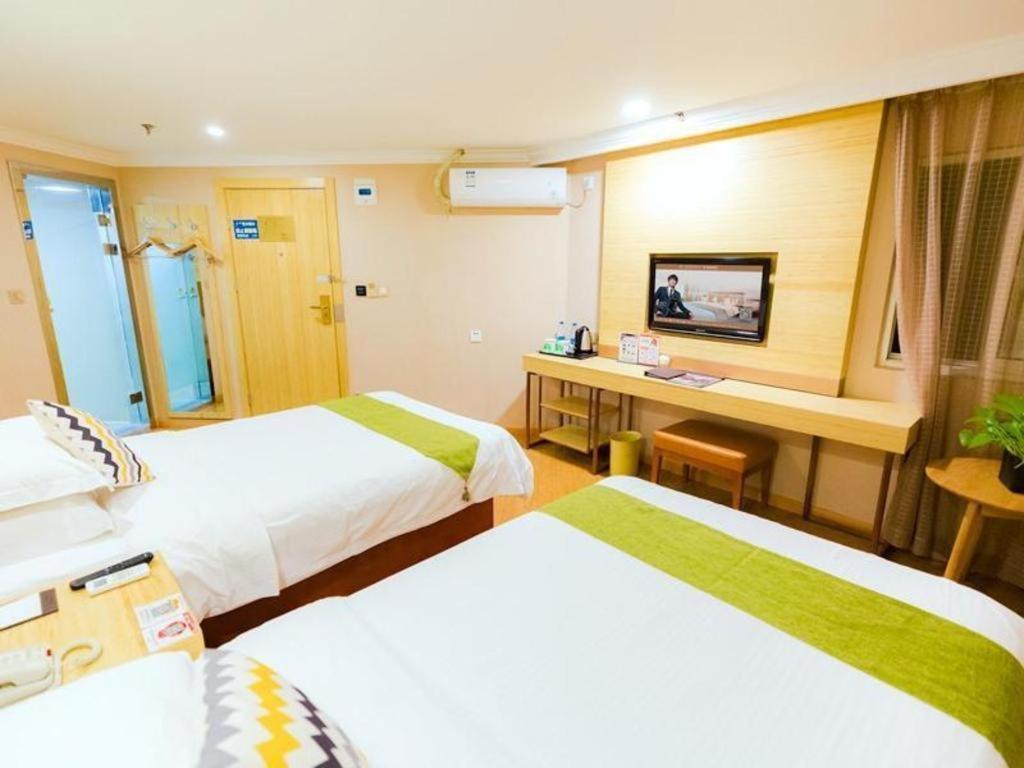 Greentree Inn Shanghai Guangxin Road Tongji Hospital Express Hotel Екстериор снимка