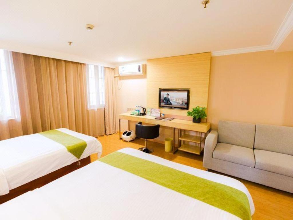 Greentree Inn Shanghai Guangxin Road Tongji Hospital Express Hotel Екстериор снимка