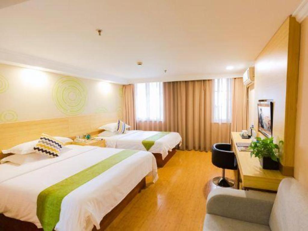 Greentree Inn Shanghai Guangxin Road Tongji Hospital Express Hotel Екстериор снимка