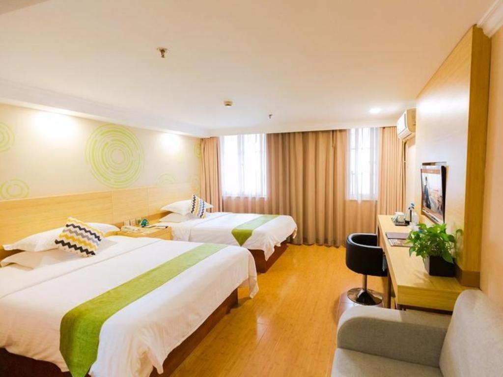 Greentree Inn Shanghai Guangxin Road Tongji Hospital Express Hotel Екстериор снимка
